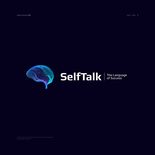 Self Talk, The language of Success - Logo Tournament Design by FF3 ˢᵗᵘᵈⁱᵒ