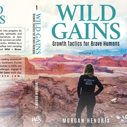 Diseño de Wild + Brave Book Cover de iMAGIngarCh+