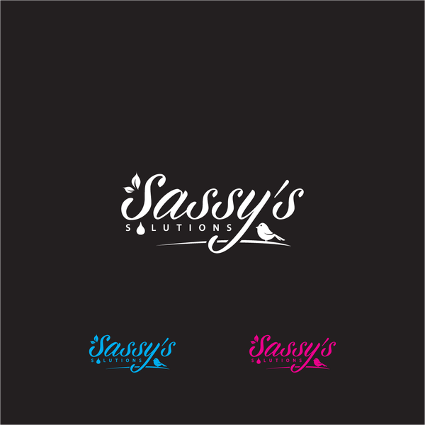 Design by f@ndy titled "typhography logo for sassy solutions"