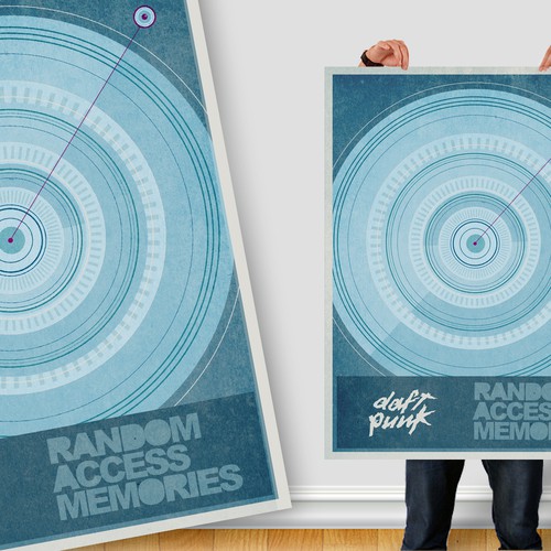 99designs community contest: create a Daft Punk concert poster Ontwerp door LogoLit