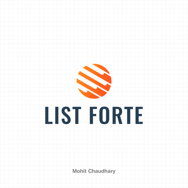 List Forte Logo Design for a Workforce Business 