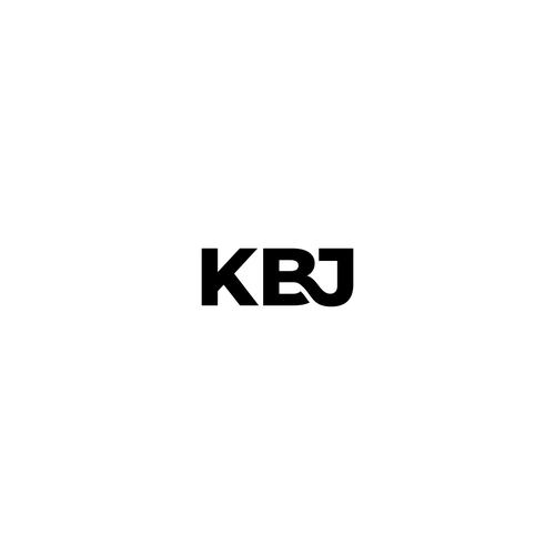 Bold 'KBJ' Logo for Real Estate Agent Design by Aufa™