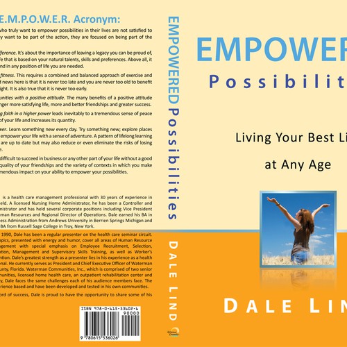 EMPOWERED Possibilities: Living Your Best Life at Any Age (Book Cover Needed) デザイン by pixeLwurx