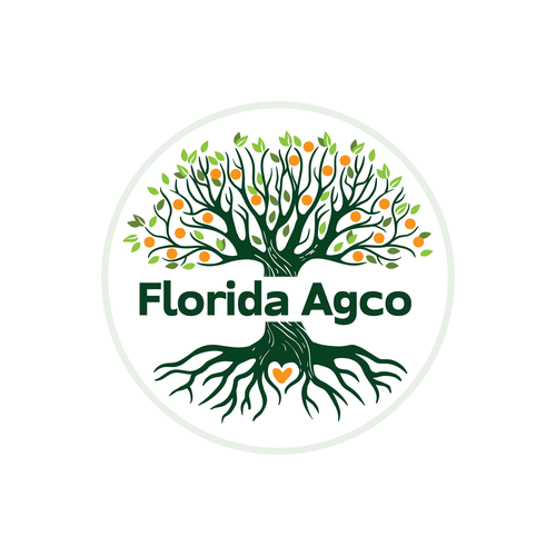 Agriculure services business logo with a focus on Florida Citrus Design by maribo