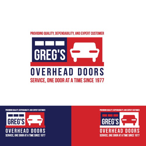 Help Greg's Overhead Doors with a new logo Ontwerp door gimasra