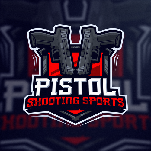 Logo - Pistol Shooting Sports Design by Rudest™