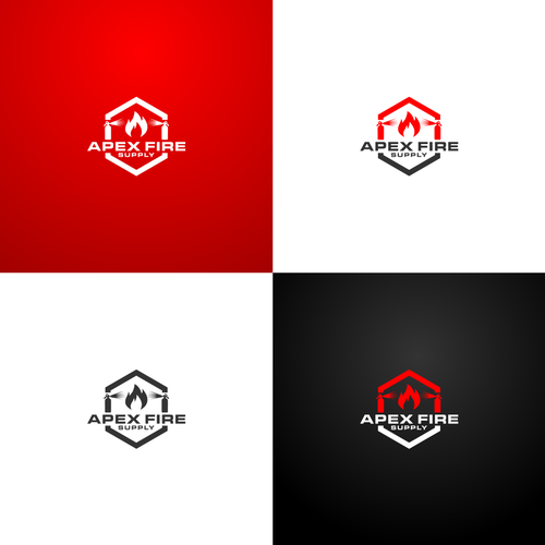 Apex Fire Supply Logo Wanted Réalisé par LORENT'Z