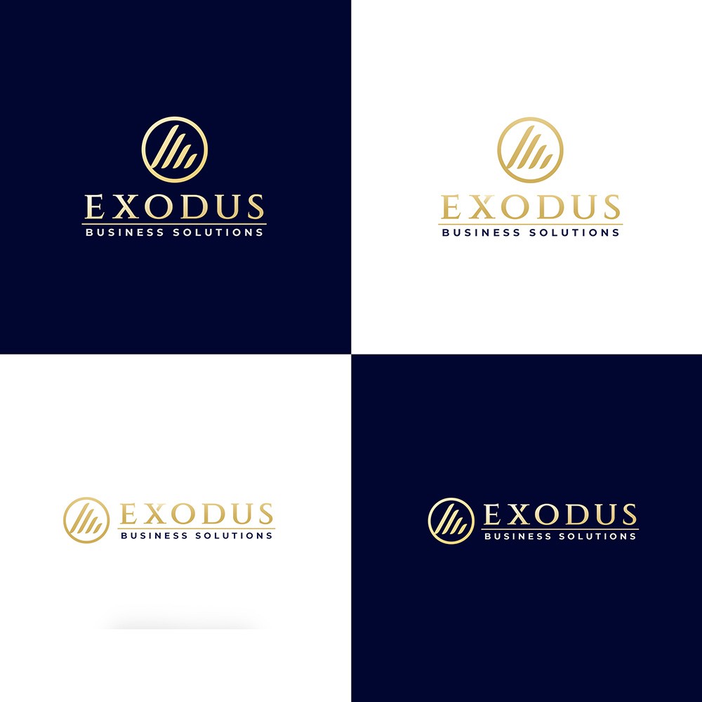 Logo with the title 'Exodus logo'