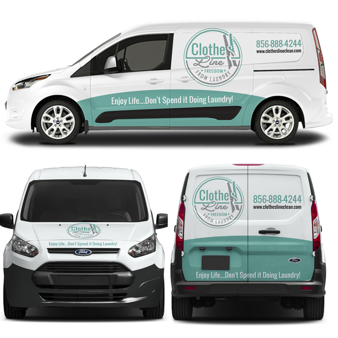 Clothesline Truck wrap Car, truck or van wrap contest