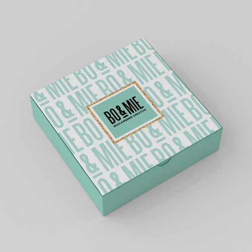 Design a box for the #1 fast growing french bakery company ! Design by Loribal