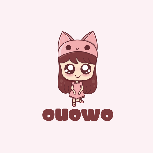 Cute and Fun logo for Kawaii themed clothing store Design by Woow Designs