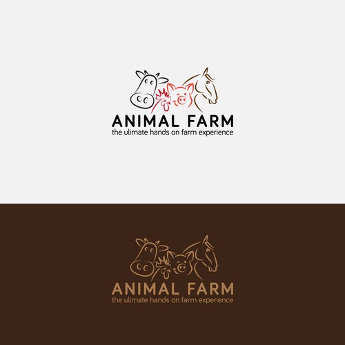 Capture the essence of our rare breed farm park experience in a logo Design réalisé par kec99