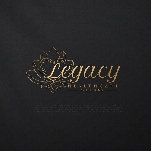 Elegant Professional Healthcare Staffing Logo (female owned) Design by .MyArt.