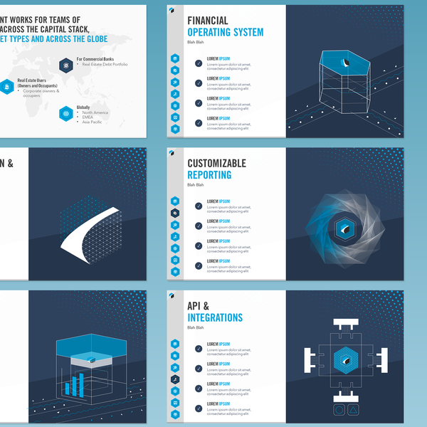 Slide Deck & Animations for a Startup