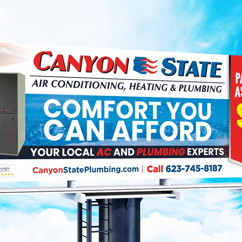 Design An Eye-Catching Billboard For An HVAC Company Design réalisé par GrApHiC cReAtIoN™