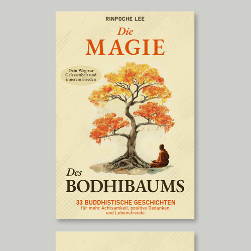 Design an appealing cover about Buddhist stories Design by Radmilica