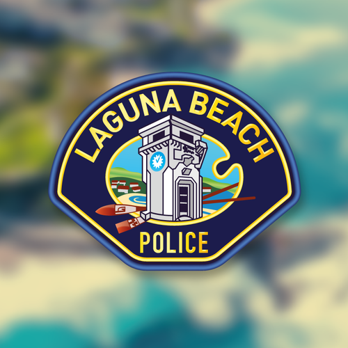 Laguna Beach Police Department Logo Design by Mr. CAD