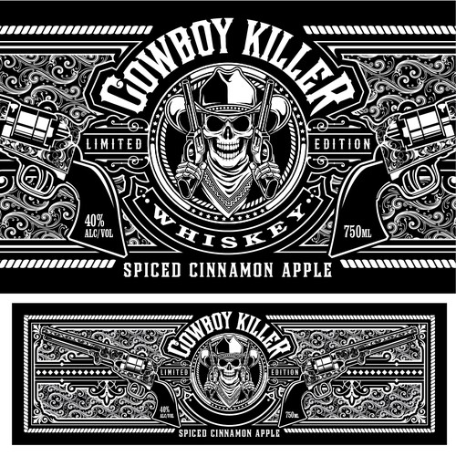 Whiskey Bottle Label Design by gcsgcs