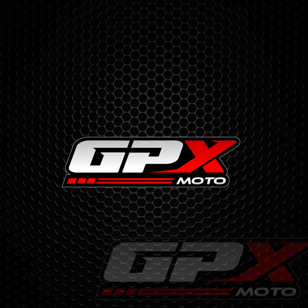 Design by Diin $$D titled "GPX MOTO logo design concept"