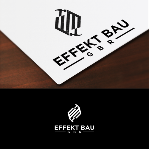 Construction LOGO with efficiency Design by kimen