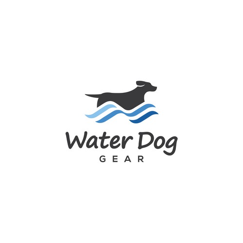 Action Water Dog Splash logo needed for mfg and retailer of active/sporting dog gear Design réalisé par Manu P C