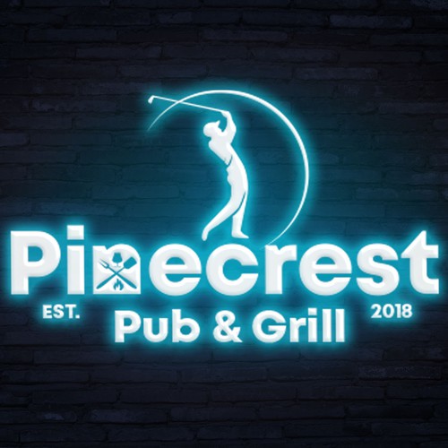 Pub & Grill Logo Design by Fxedge