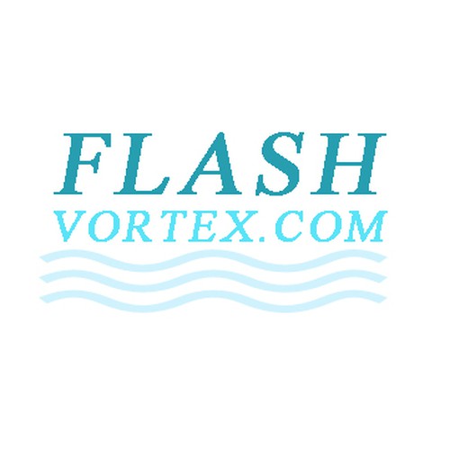 FlashVortex.com logo Design von Tatjana