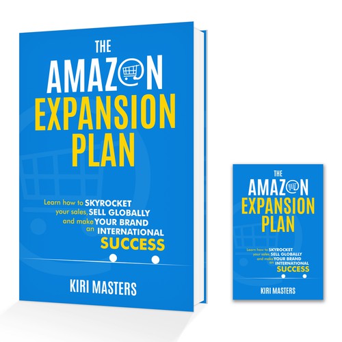 Non-Fiction Book Cover Design - The Amazon Expansion Plan Design by Avanska