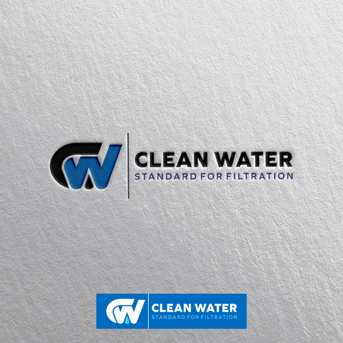 Simple Clean Logo for Water Filtration Company Design by ArtC4