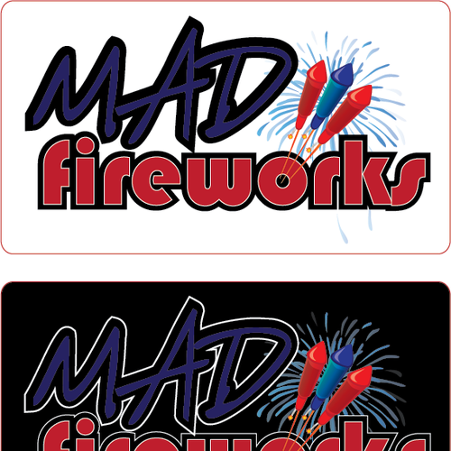 Help MAD Fireworks with a new logo Design por MevenZ