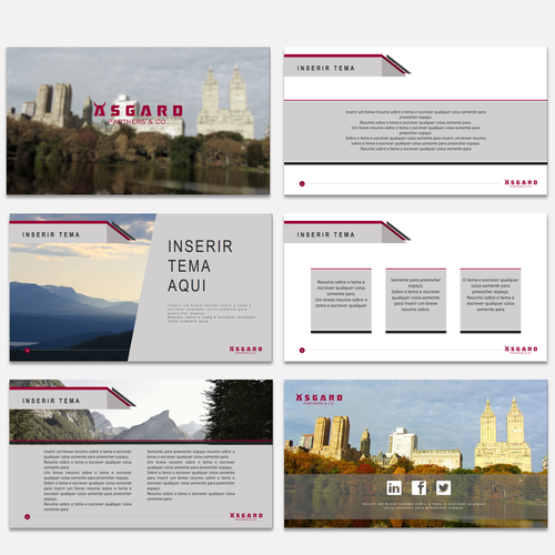 PowerPoint template contest entry by Gustavo Baumgartner