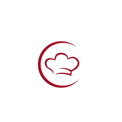 "CHEF": Food & Cooking Social Media Logo Design by playflowstudio