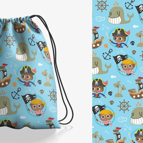 Drawstring Bag Designs for Boys Design by choudhary_b