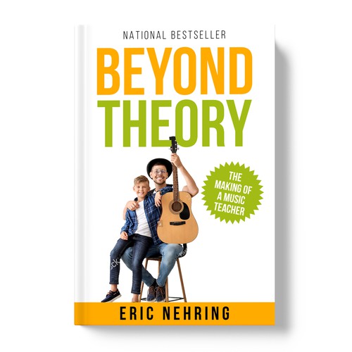 Design an inspiring, hopeful music-themed book cover [no boring designers allowed!] Diseño de TopHills