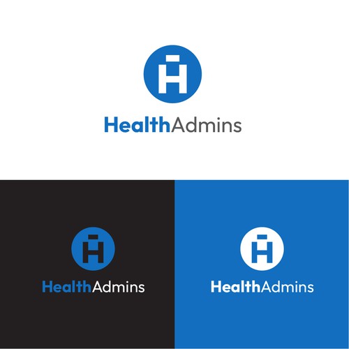 Be the designer that created the coolest healthcare software logo with Health Admins!!!! Design by Guane