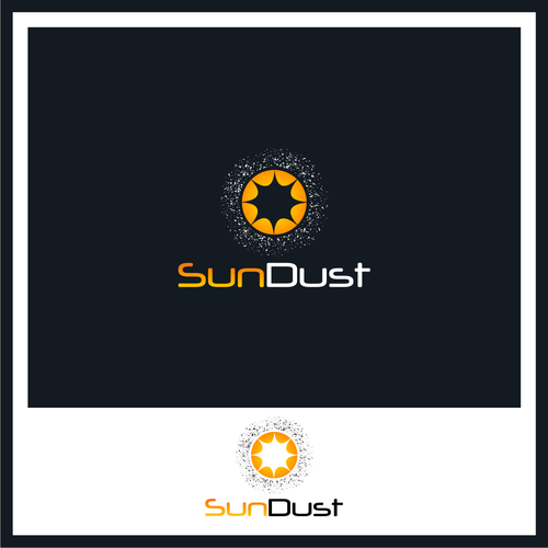 Sun Dust - Logodesign for a videogames publisher Design by C A S S I E ✔