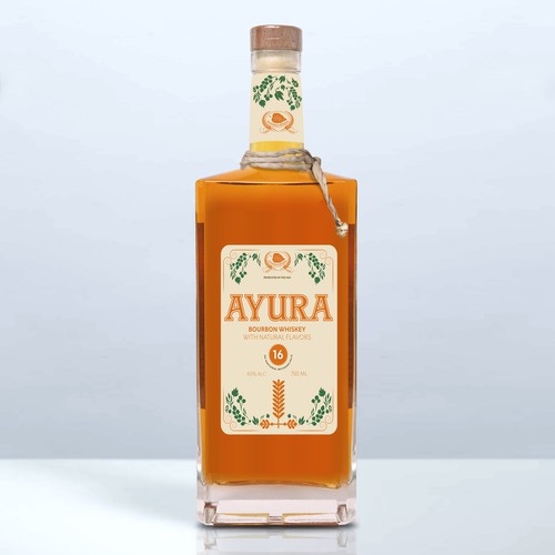 Design an attractive label for a new Bourbon Whiskey Design by Arman Hr