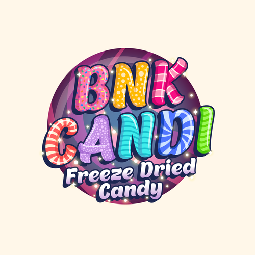 Design a colorful candy logo for our candy company Design by EsrasStudio