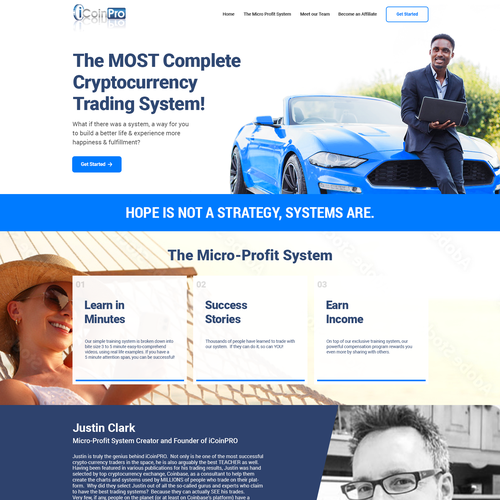 ***GUARANTEED PRIZE*** - NEW WEBSITE DESIGN FOR MLM -*****NEW***** Design by 99d.Maaku