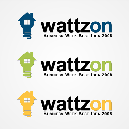 Help WattzOn (BusinessWeek Best Idea 2008) with a new logo Design by yakuza84