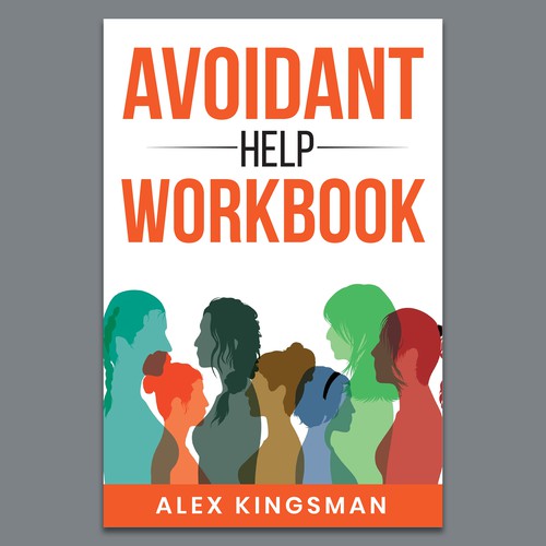 Workbook book cover on Avoidant Attachment Style Design by Unboxing Studio