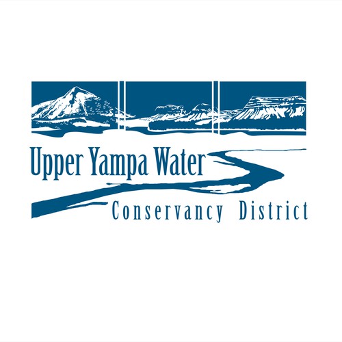 Design a logo for Upper Yampa Water Conservancy District because water