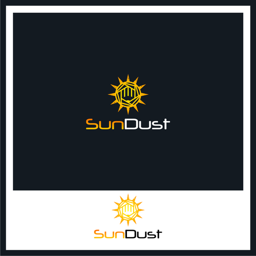 Sun Dust - Logodesign for a videogames publisher Design by C A S S I E ✔