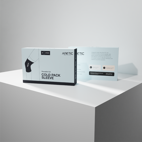 Package Design for Cold Compression Ice Sleeve Design by Julia Arnhem