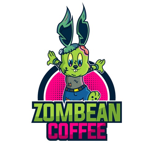 Cute zombie bunny, Logo design contest