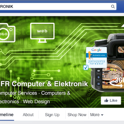 Facebook cover contest entry by claudyos