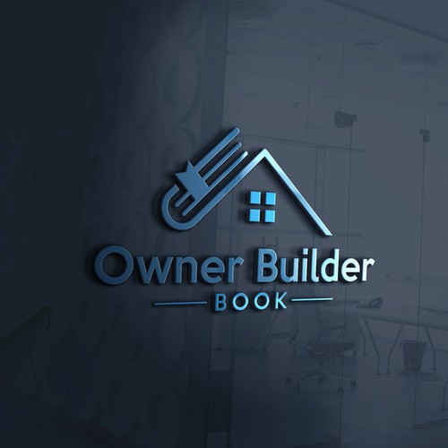 The New Owner Builder Book Logo Design by Creator Hub