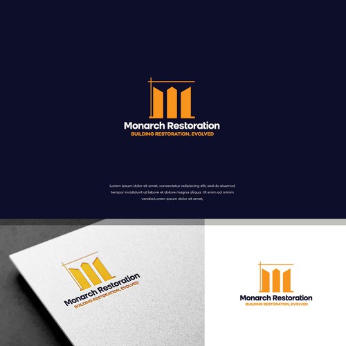Design a modern clean logo package for a restoration company Design by Danny A