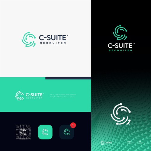C-Suite Recruiter Logo Contest Diseño de Luis Vásquez — VASK