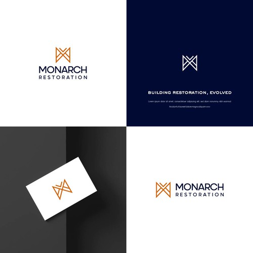 Design a modern clean logo package for a restoration company Design by Danny A